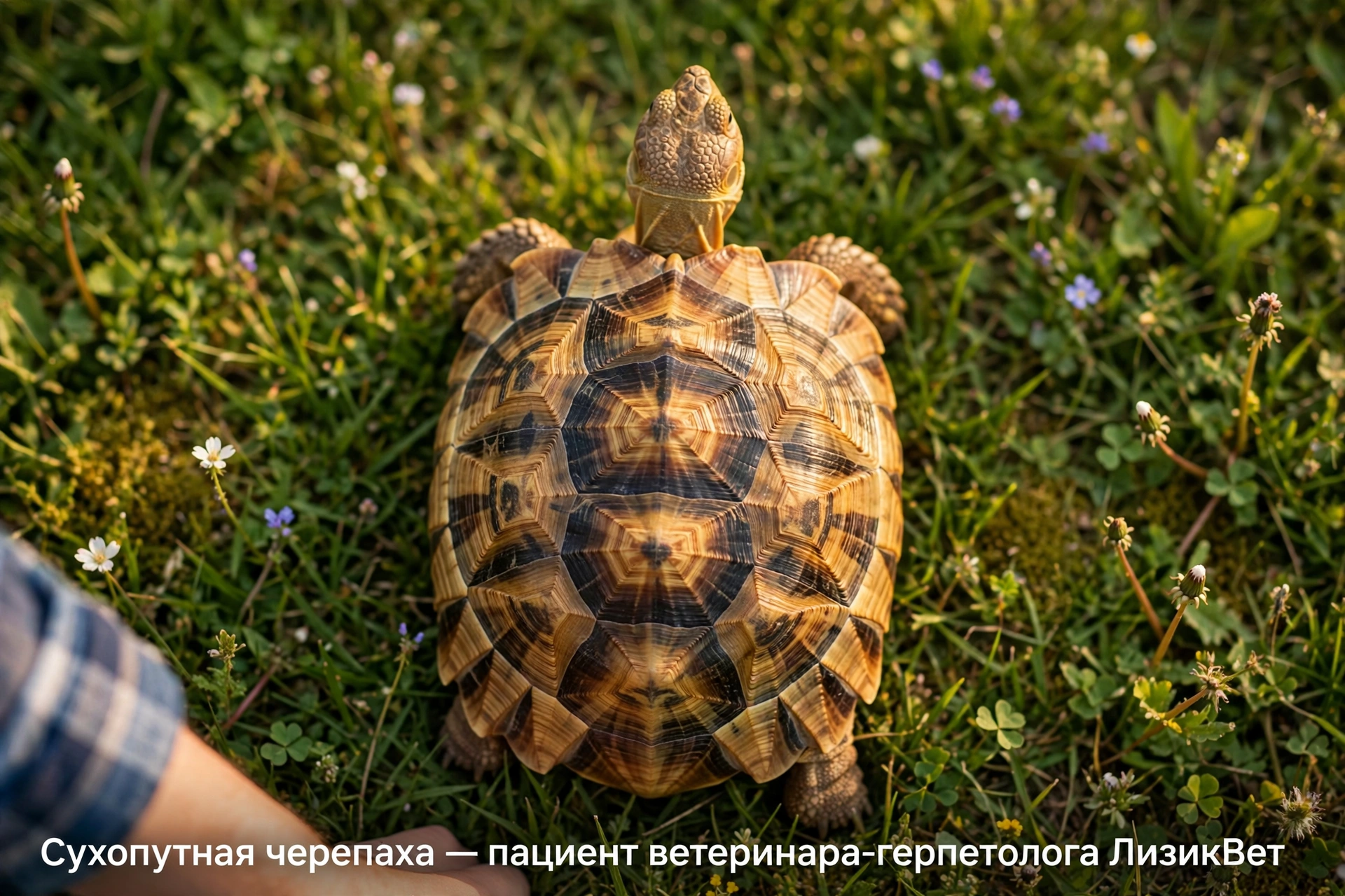 Сухопутная черепаха — пациент ветеринара-герпетолога ЛизикВет